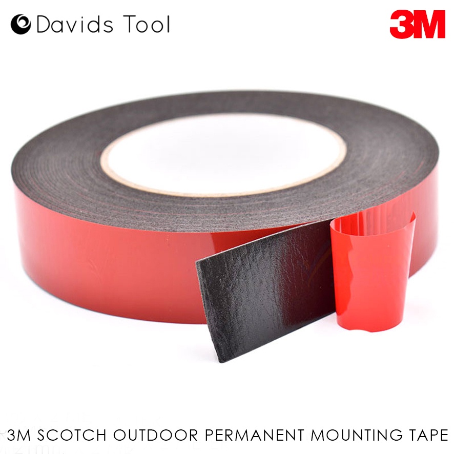 Double Tape 3M Perekat Dinding Super Kuat Outdoor Mounting Tape 21mm