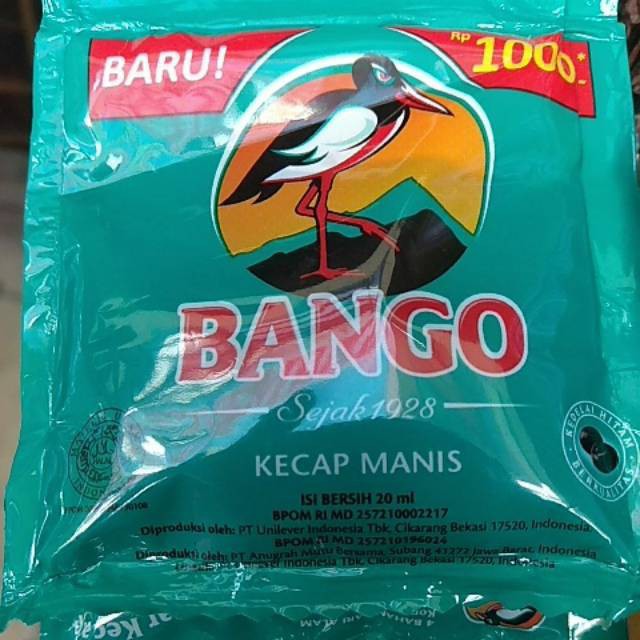 

Bango kecap manis 20ml Isi 12sachet