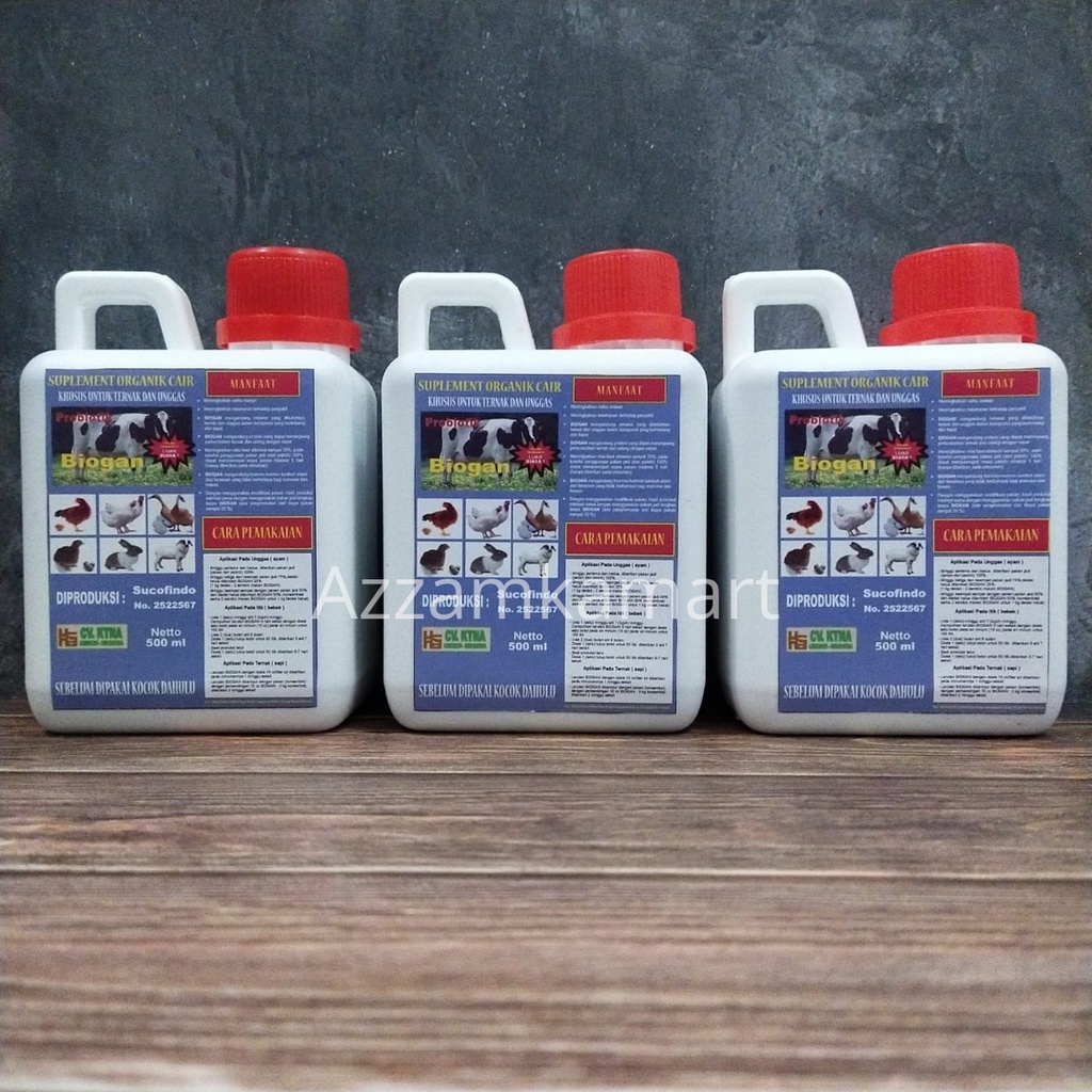 SOC BIOGAN UNTUK TERNAK DAN UNGGAS 500ML