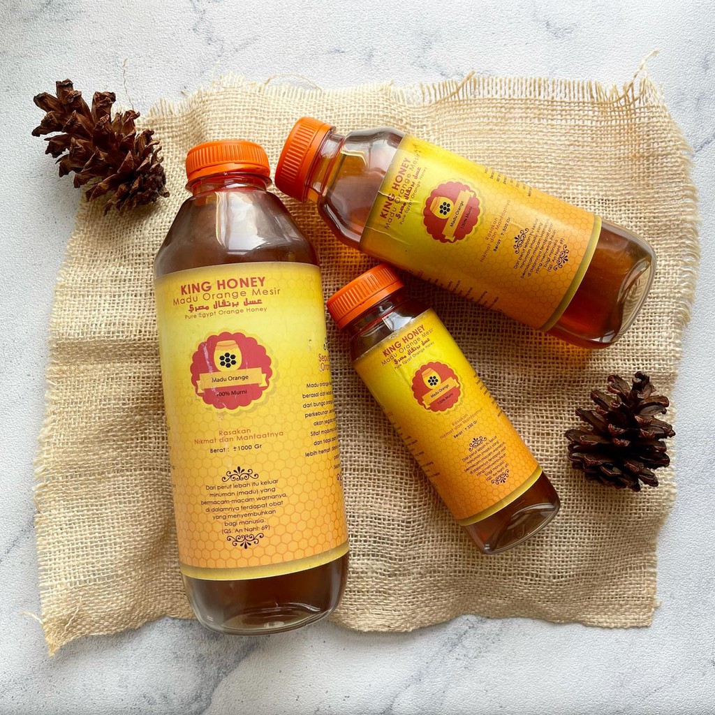 

Madu Orange Mesir / Madu dari Pohon Jeruk/Orange - King Honey