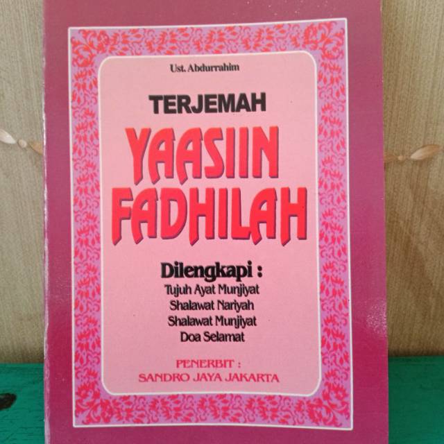 Kitab Yasin terjemah bahasa indonesia