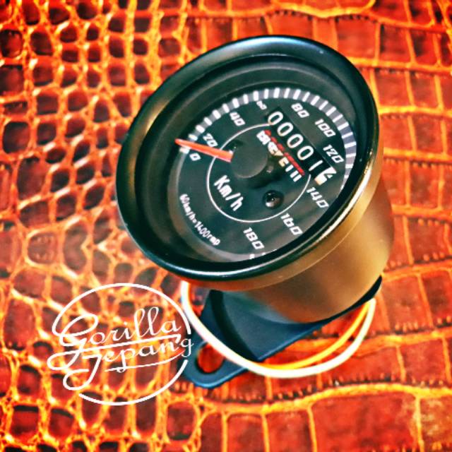 Speedometer mini  hitam japstyle custom