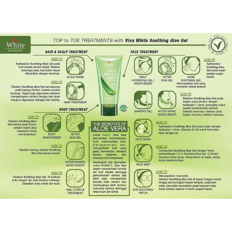 VIVA Soothing Aloe Gel 80gr