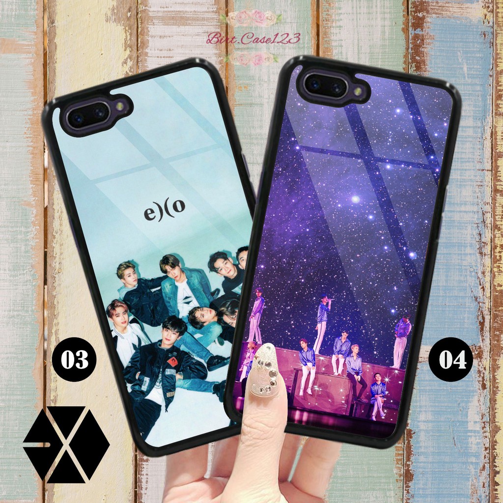 Hardcase 2d Glossy EXO Oppo A9 A5 A11x A53 A32 A33 A71 A83 A52 A72 A92 2020 BC4567