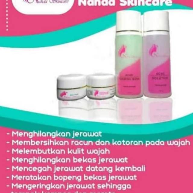 Nahda acne skincare