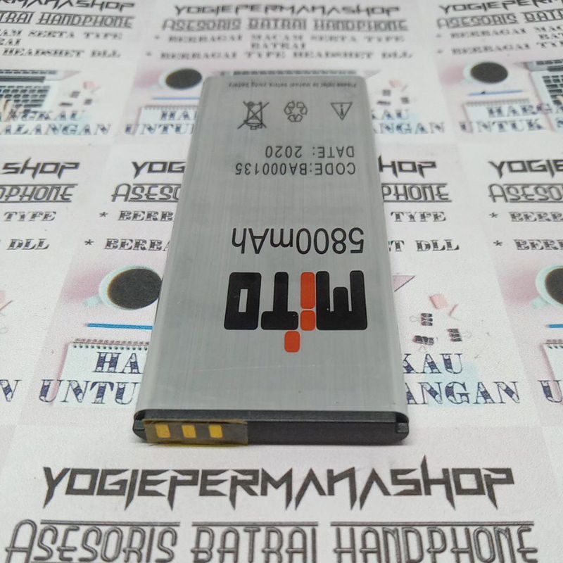 BATRE BATREI BATERAI BATTERY MITO A17 A 17 FANTASY X BA000135 (5800 mAh) ORIGINAL BATERAI HANDPHONE