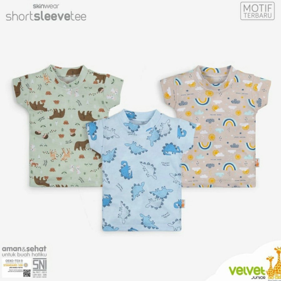 Velvet Junior Short Sleeve Tee 3pcs-1