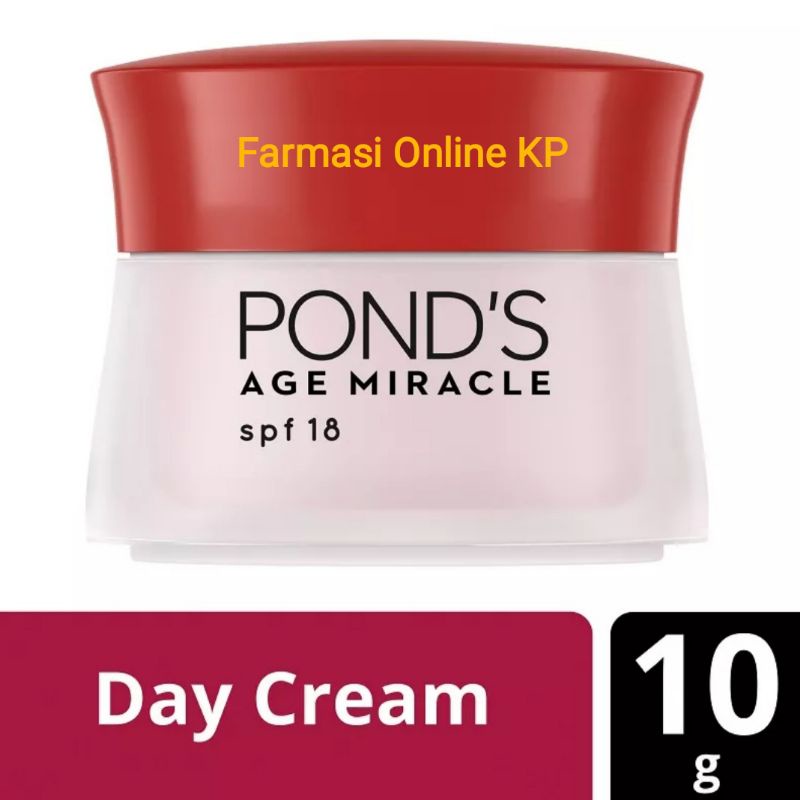 PONDS Age Miracle Day Night Cream Jar 10g Krim Pagi Siang Malam Murah COD