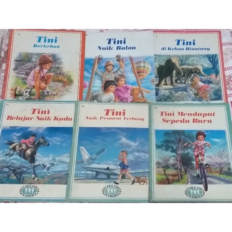 Buku Seri Pustaka Cerita Gramedia Tini