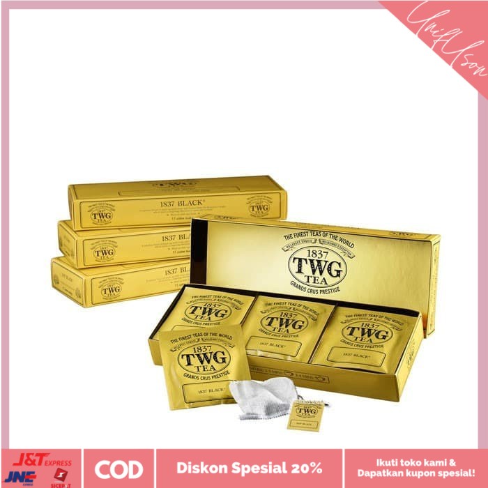 

⭐COD⭐ TWG - Creme Caramel (Teabags) - Teh TWG