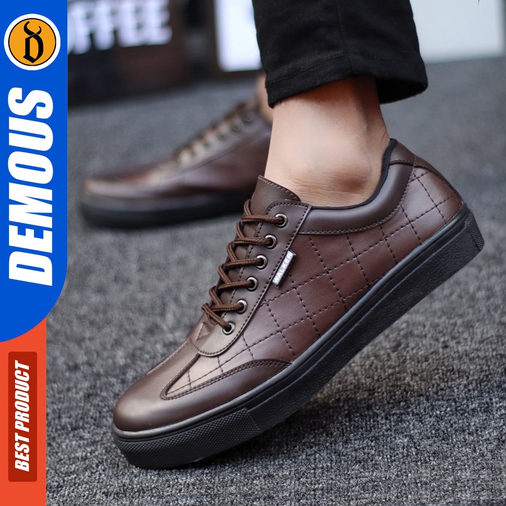 DEMOUS Tiagos - Sepatu Sneakers Pria Casual