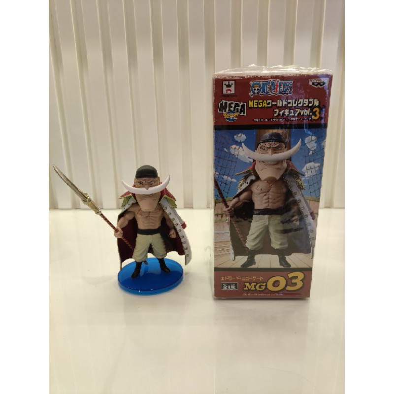 Banpresto WCF Mega Whitebeard Shirohige Original BIB