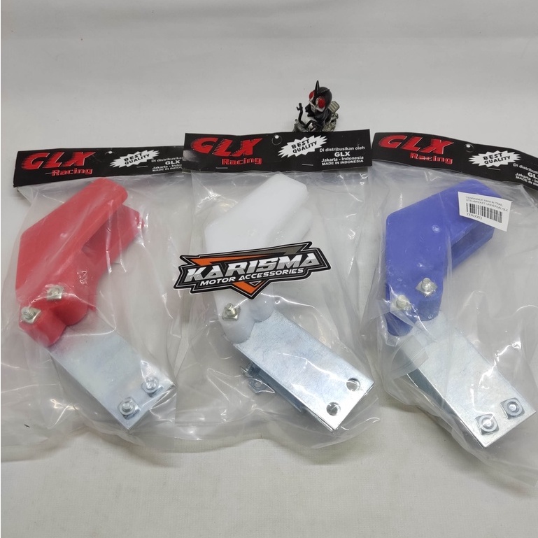 Tensioner Rantai Trail Standar Plus Breket Bracket Universal Merk GLX / Stabilizer Plus Bracket / St