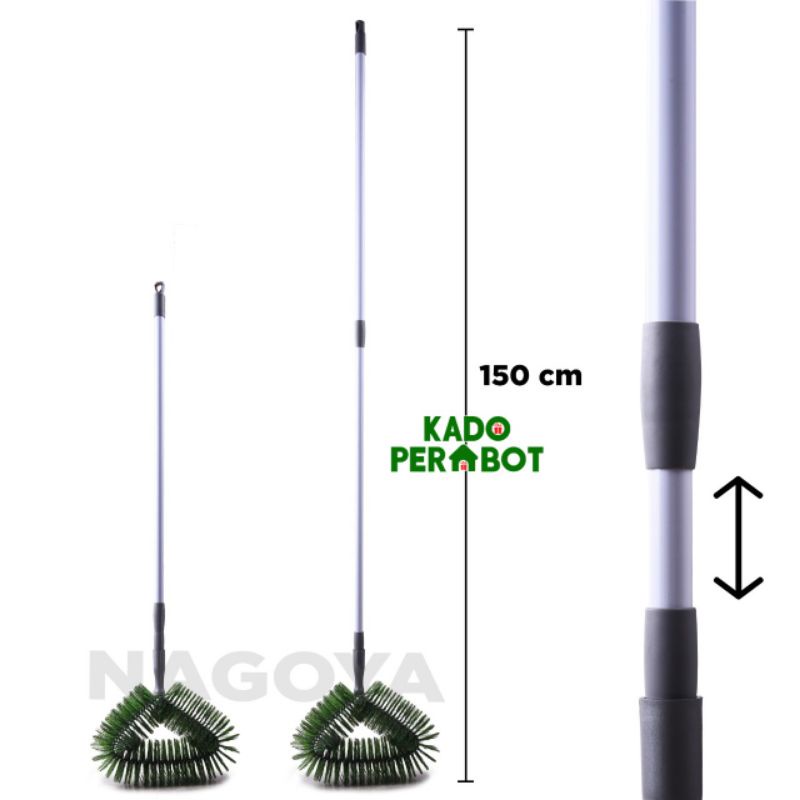 Sapu Sawang Plastik - Saph Plafon Telescopic - pembersih Laba laba