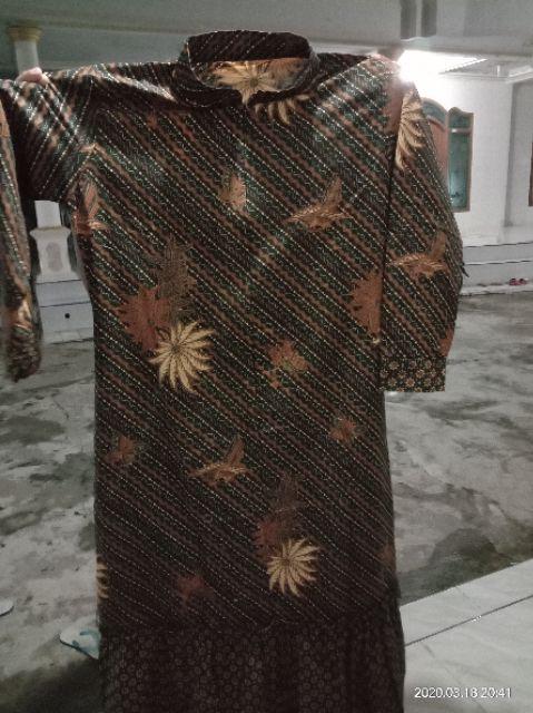 Maura Couple - Sania Ruffle Batik Couple Ori Ndoro Jowi Dnt Garansi Termurah Di Shopee