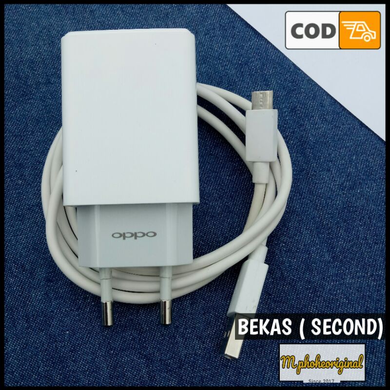 Charger oppo f7 f5 f1S A57 A7 A3S A31 A5S original 100% Bawaan Hp