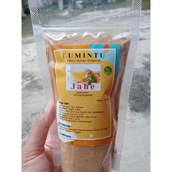 

Jahe Instan 100% Murni / Jamu Instan Original