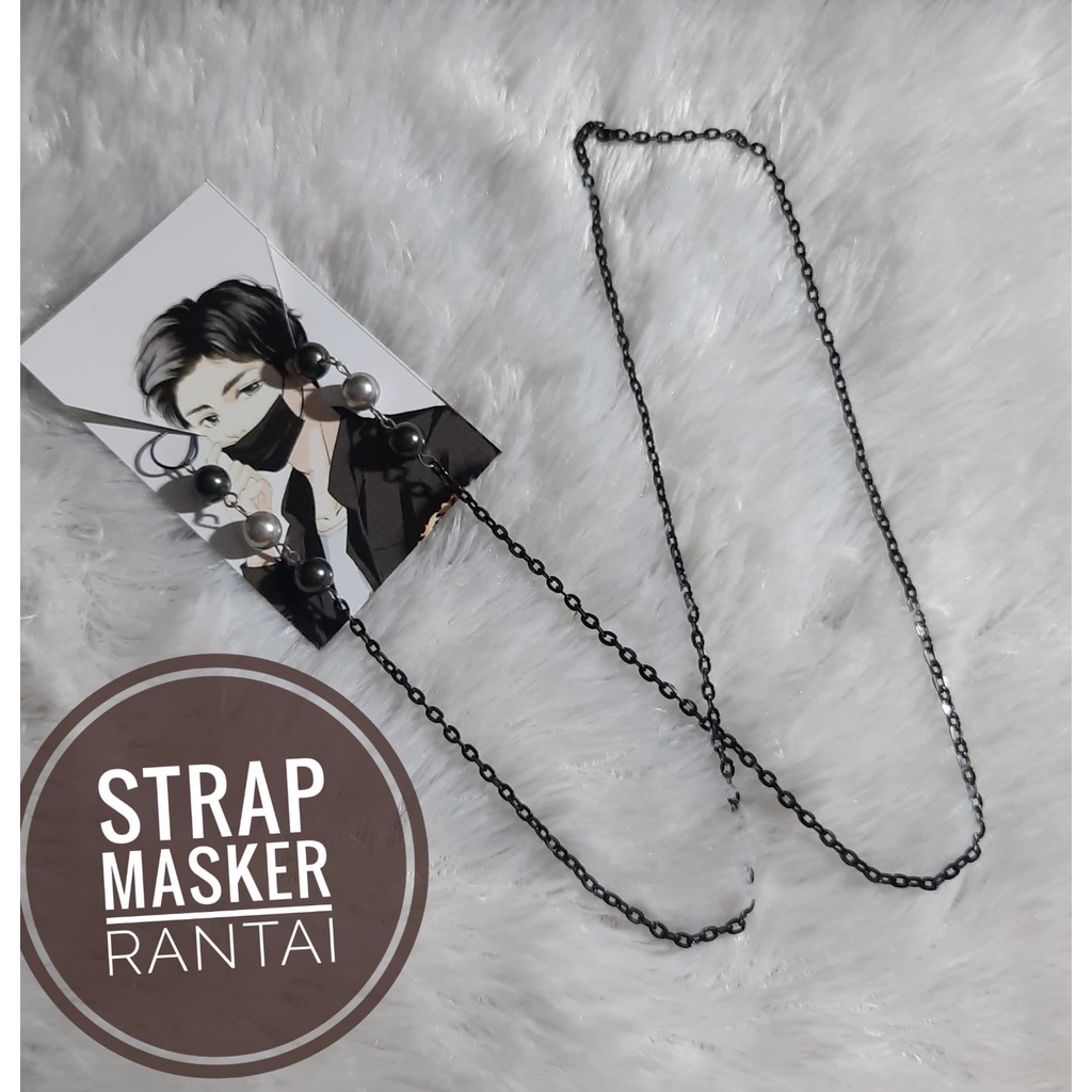 strap masker cowok