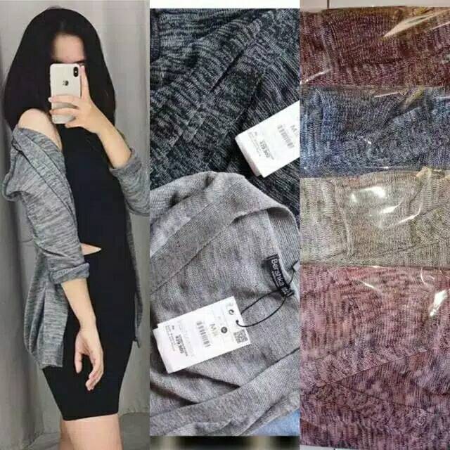 FX SHOP CARDY RINGGO TWIST / CARDIGAN RAJUT