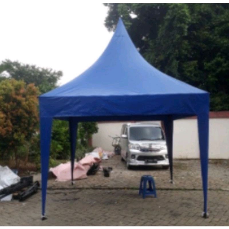 TENDA KERUCUT UKURAN 2X2 POLOS FULLSETT