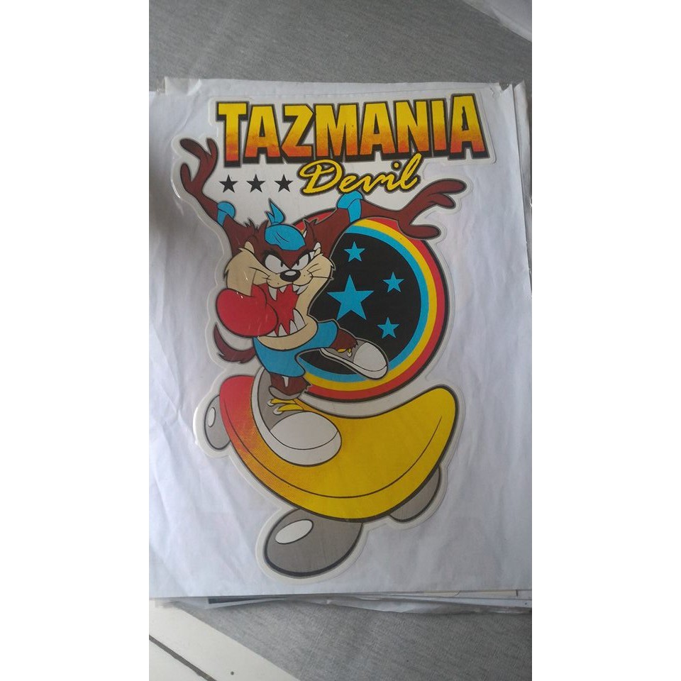 

STICKER 33X26CM TAZMANIA DEVIL