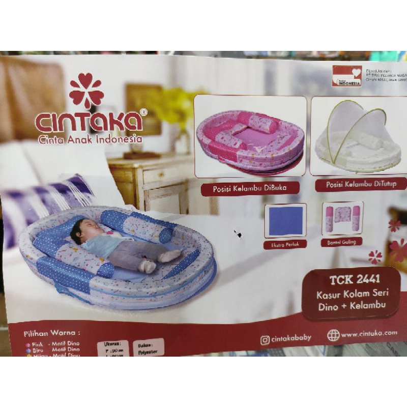 Kasur kolam bayi +kelambu CintakaTCK2441Sk)