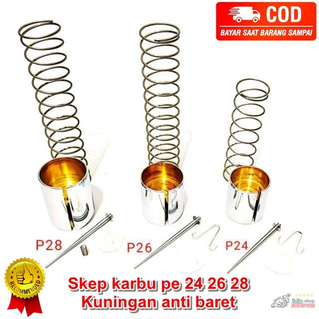 SKEP KARBURATOR PE 24 26 28 KUNINGAN ANTI BARET FROM THAILAND