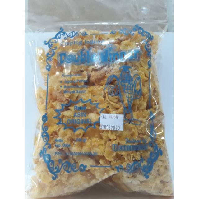 

Emping Jagung Rasa Asin Original 200 gram