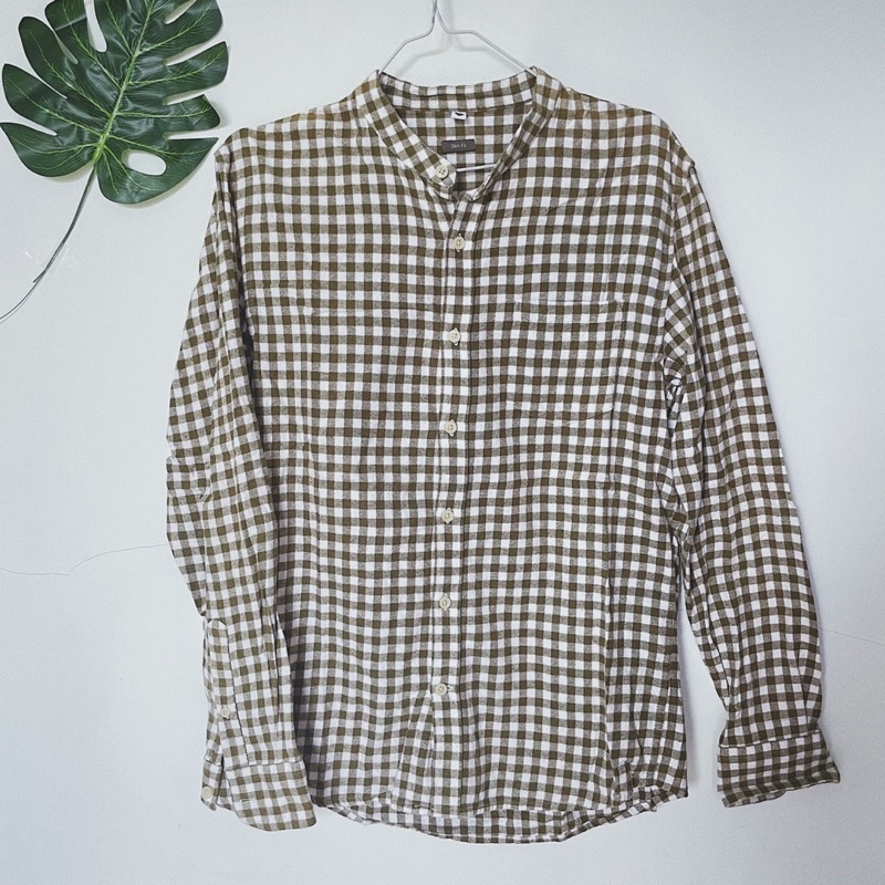 KEMEJA PRIA FLANNEL TARTAN SECOND BRANDED