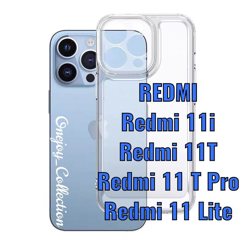 SPACE CASE SOFT TPU CLEAR CASE XIAOMI REDMI MI 11i MI 11 LITE MI 11T MI 11T PRO K40 K40 PRO FULL PROTECTOR CAMERA SOFT CASE 1.6MM BENING