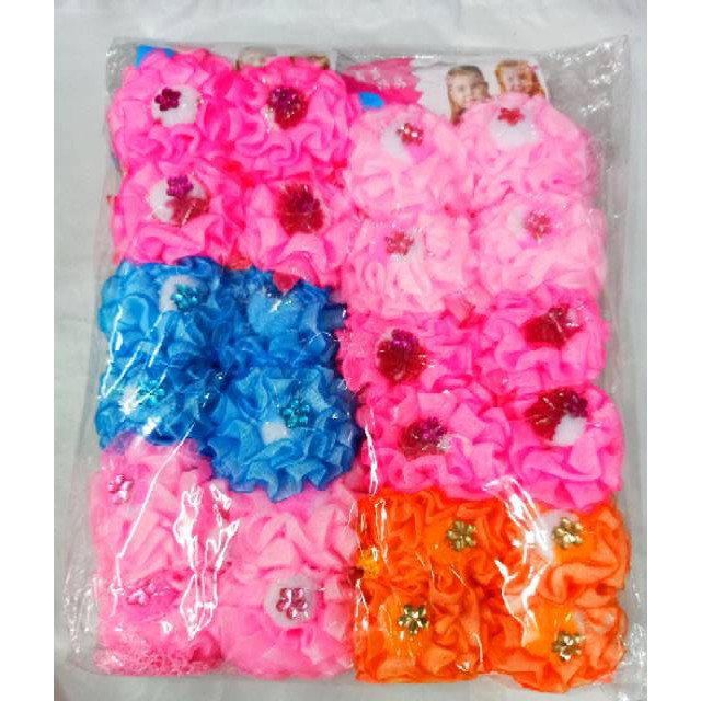 grosir  Jepit hairnet anak anak isi 6 pasang.
