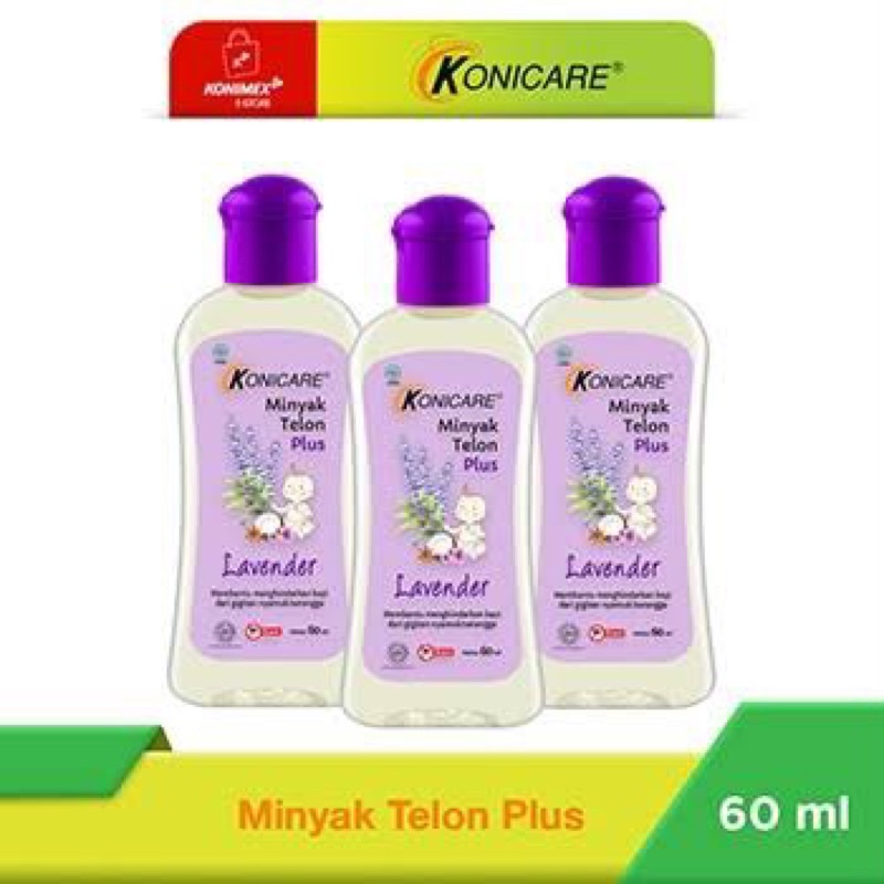 Minyak Telon Konicare Plus Lavender 60ml