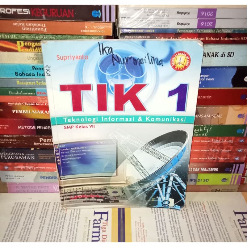 ORIGINAL BUKU TIK 1 - TEKNOLOGI INFORMASI & KOMUNIKASI SMP KELAS VII