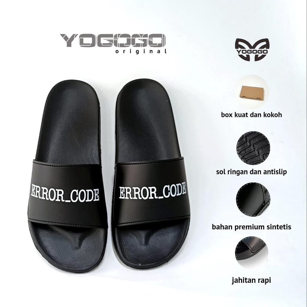 Sandal Slide Sendal selop flip flop pria dan wanita ERROR_CODE