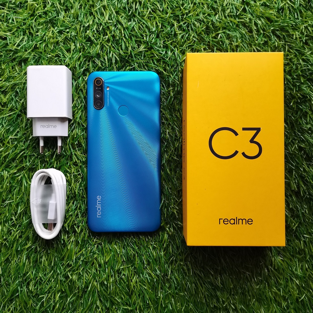 HP SECOND REALME C3 3/32GB HANDPHONE SECOND HP SEKEN HP BEKAS MURAH-3