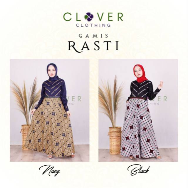 Gamis Rasti by Clover Clothing / Sarimbit /original product