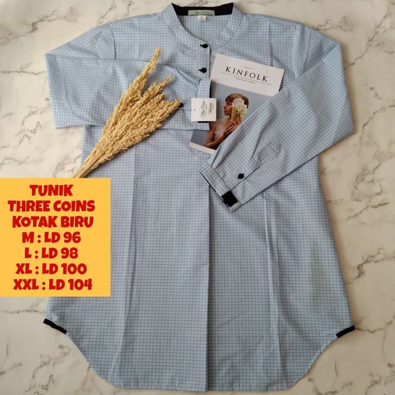 BAJU TUNIK THREE COINS