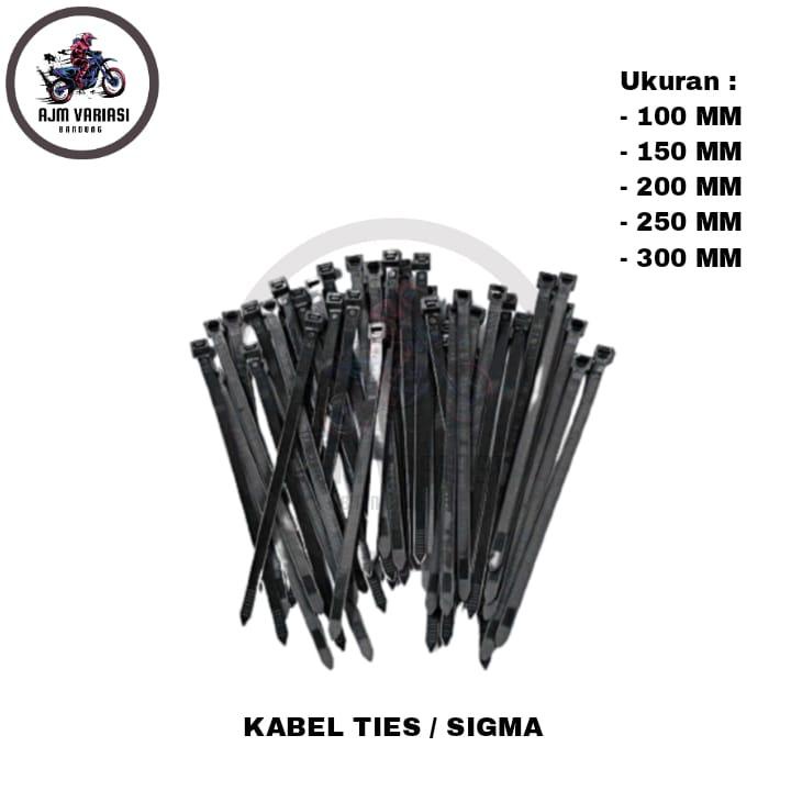 Kabel Ties Cable Ties Kabel Tis Sigma 100 150 200 250 300 mm