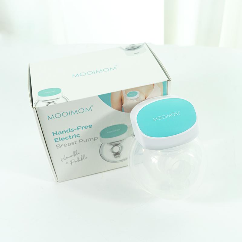 Mooimom A02823 Hands Free Electric Breast Pump pompa asi bayi