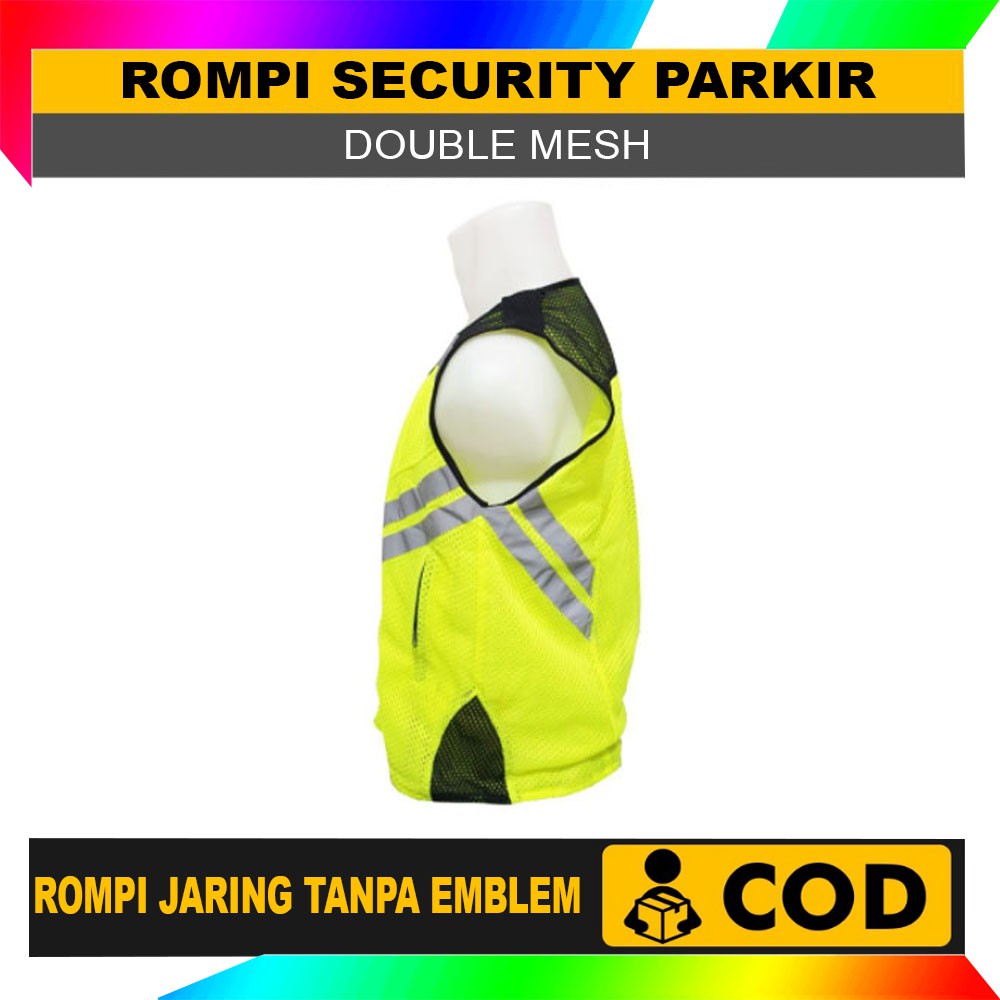 ROMPI SECURITY PARKIR SATPAM POLOS TANPA EMBLEM
