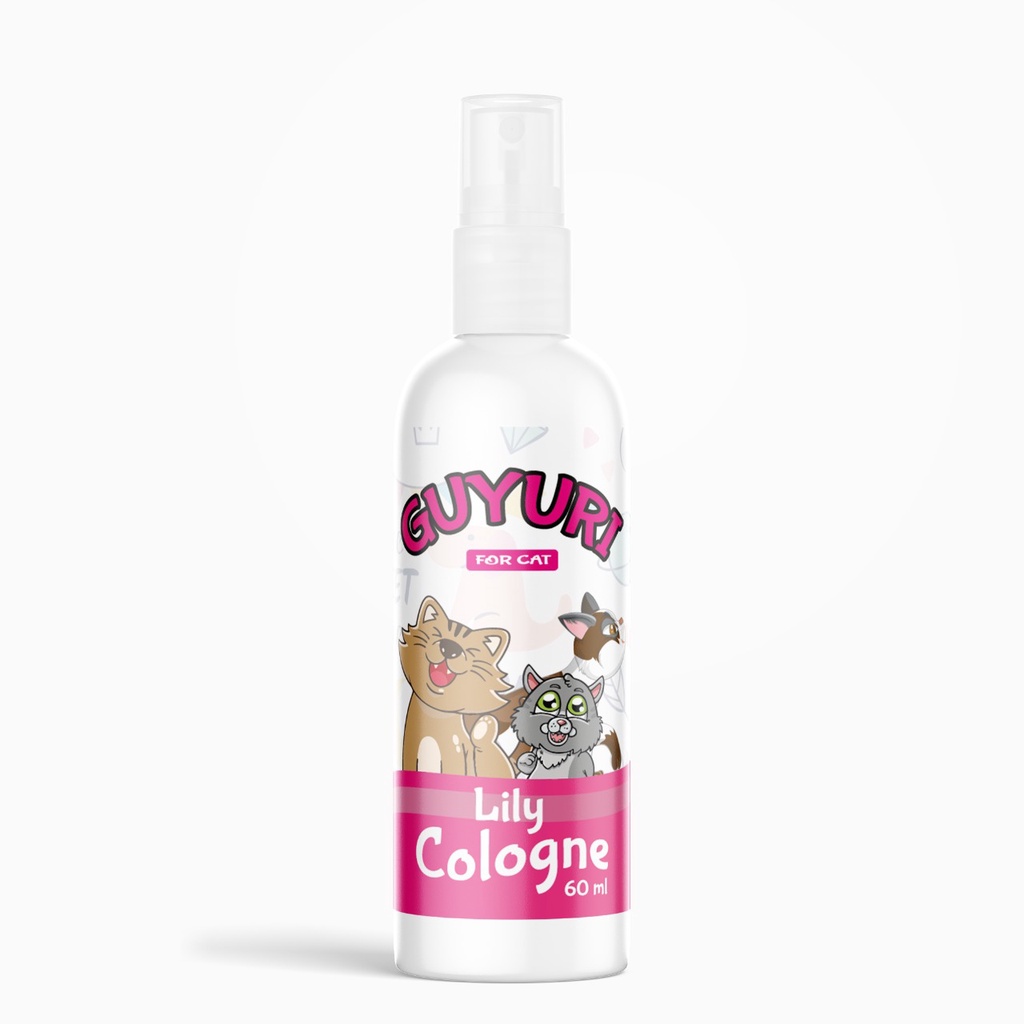 Parfum Kucing, Anjing Guyuri 60 Ml Non Alkohol Premium Quality