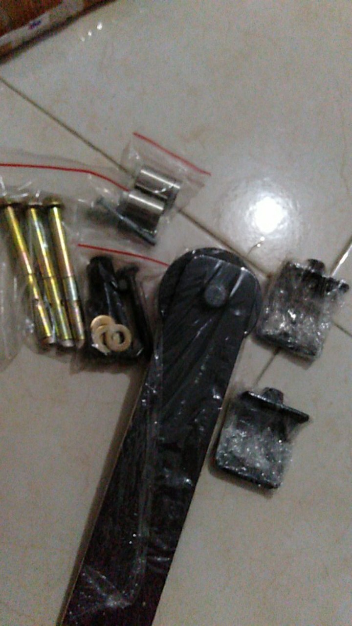 Rel Pintu Sleding/barn Door Untuk Lebar Pintu 77cm-82cm & Tbl 3cm-4,5cm