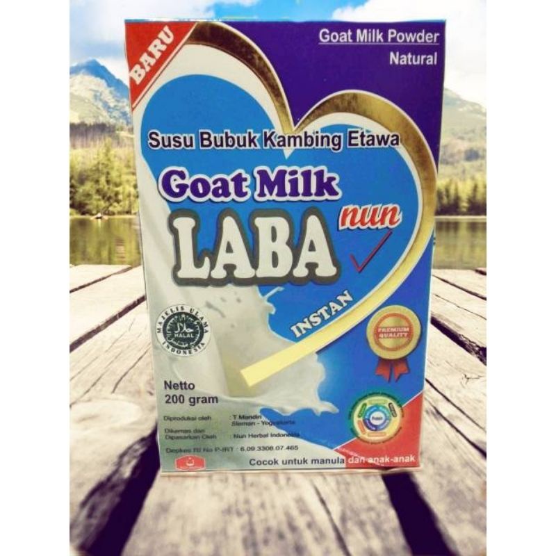 

susu etawa LABANUN rasa ORIGINAL tidak prengus anak suka