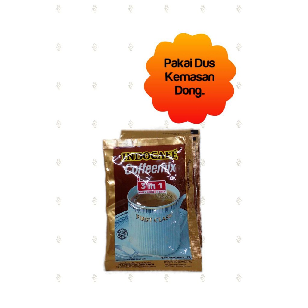 

Indocafe Coffeemix 3in1 20gr - Renceng Isi 10 Sachet