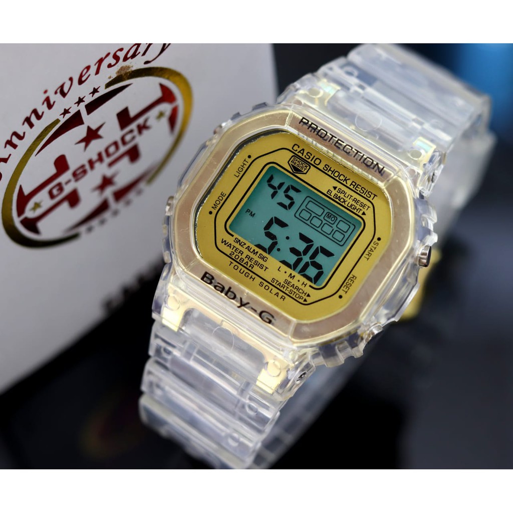 Jam Tangan Casio BabyG Wanita/Cewek Digital Strap Rubber