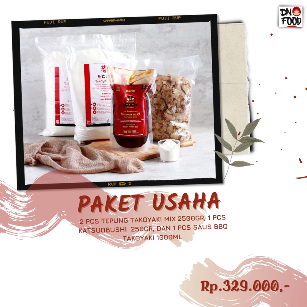 

Paket Usaha Takoyaki DNFOOD