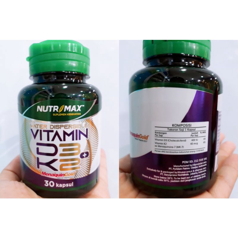 NUTRIMAX D3 + K2 400IU @30