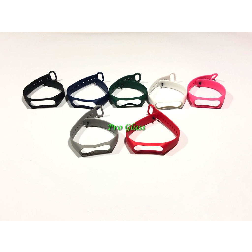 Strap Silicone for Xiaomi Mi Band 3 / 4 Gelang Rubber Silikon