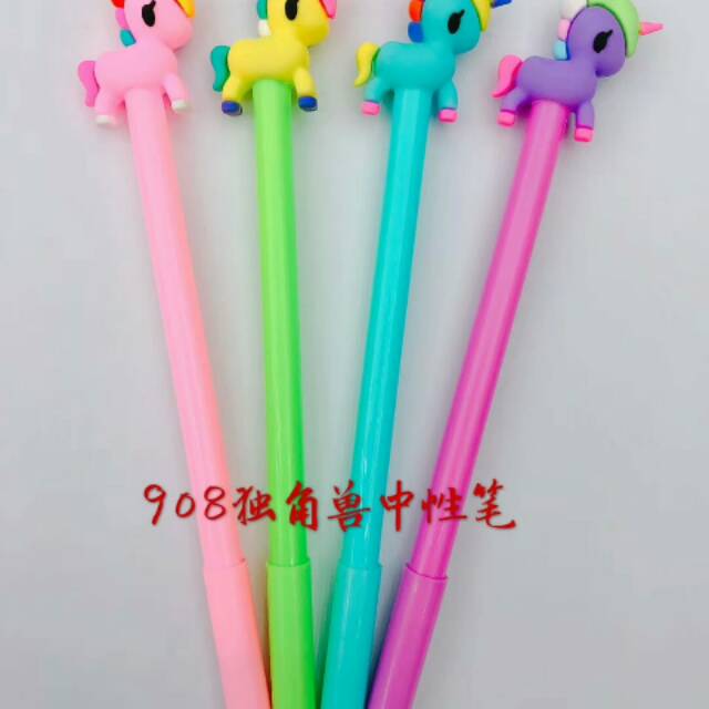 

Unicorn Pen 12pcs / Pulpen 12pcs Unicorn 908