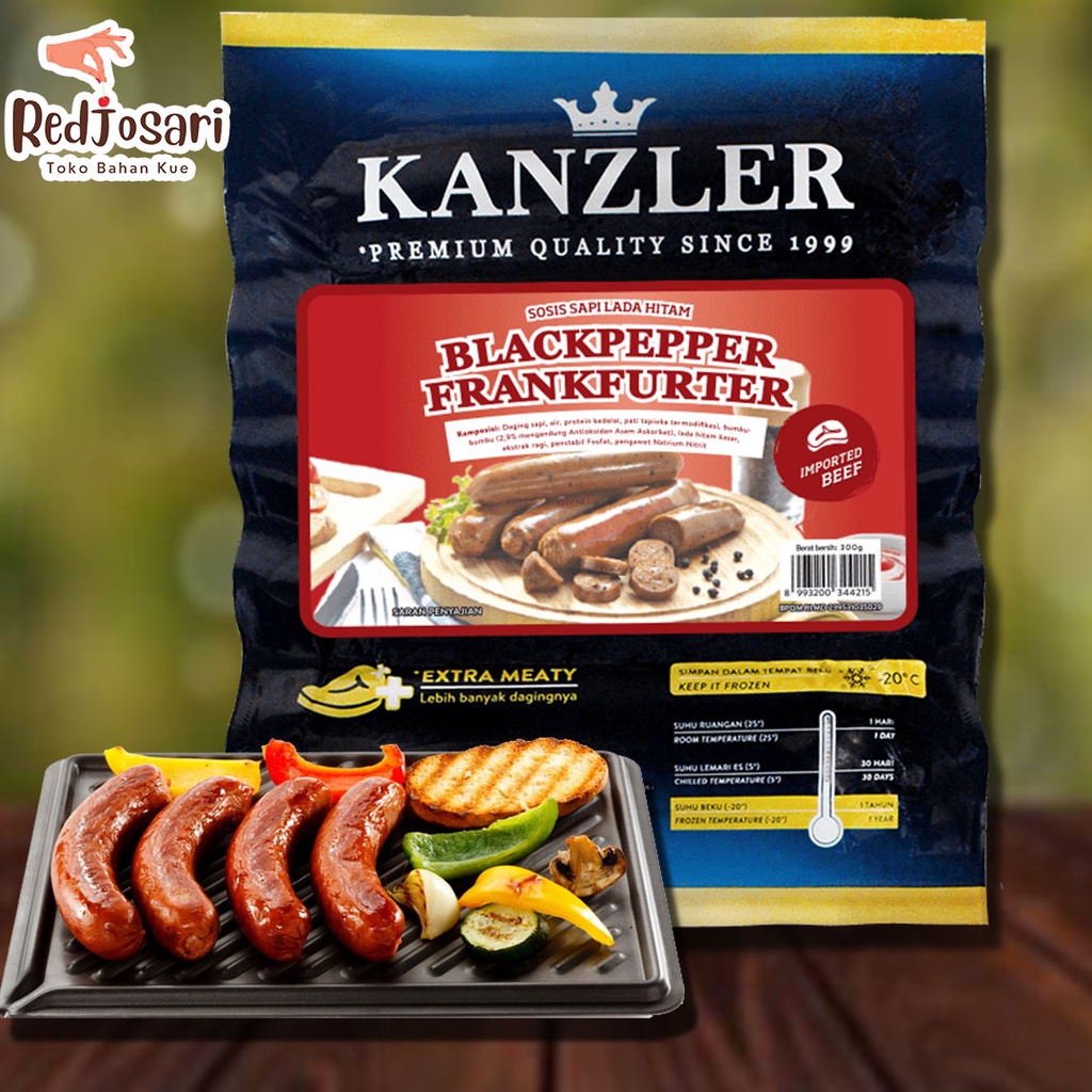 

KANZLER BLACKPEPPER FRANKFURTER
